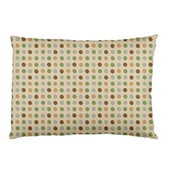 Green Brown Eggs Pillow Case