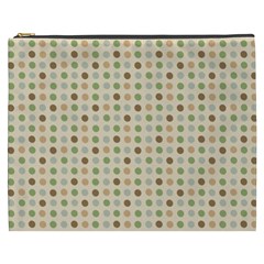 Green Brown Eggs Cosmetic Bag (xxxl)  by snowwhitegirl