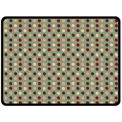 Grey Beige Burgundy Eggs On Green Fleece Blanket (large)  by snowwhitegirl