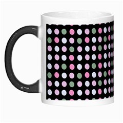 Pink Green Eggs On Black Morph Mugs