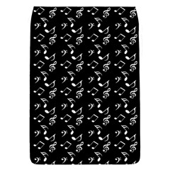 Black Music Notes Flap Covers (l)  by snowwhitegirl