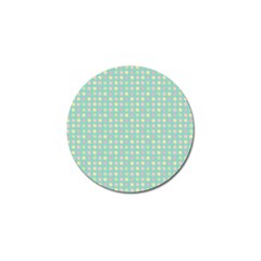 Pink Peach Green Eggs On Seafoam Golf Ball Marker (4 Pack) by snowwhitegirl