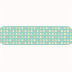 Pink Peach Green Eggs On Seafoam Large Bar Mats by snowwhitegirl