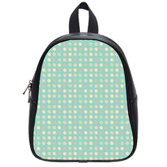 Pink Peach Green Eggs On Seafoam School Bag (small) by snowwhitegirl