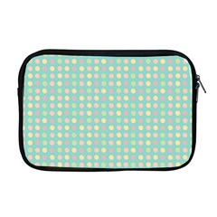 Pink Peach Green Eggs On Seafoam Apple Macbook Pro 17  Zipper Case by snowwhitegirl