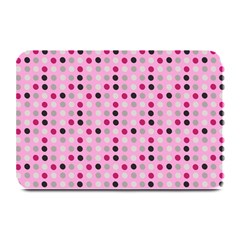 Grey Magenta Eggs On Pink Plate Mats by snowwhitegirl