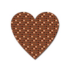 Grey Eggs On Russet Brown Heart Magnet by snowwhitegirl