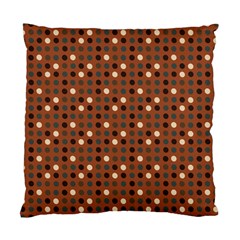 Grey Eggs On Russet Brown Standard Cushion Case (one Side) by snowwhitegirl