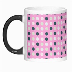 Teal White Eggs On Pink Morph Mugs by snowwhitegirl