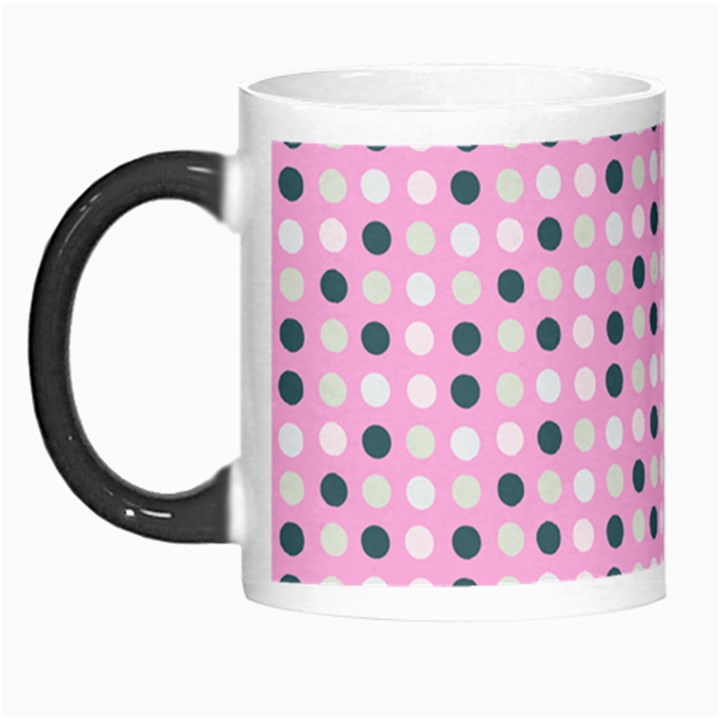 Teal White Eggs On Pink Morph Mugs