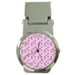 Teal White Eggs On Pink Money Clip Watches by snowwhitegirl