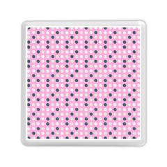 Teal White Eggs On Pink Memory Card Reader (square)  by snowwhitegirl