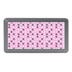 Teal White Eggs On Pink Memory Card Reader (mini) by snowwhitegirl