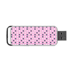 Teal White Eggs On Pink Portable Usb Flash (one Side) by snowwhitegirl