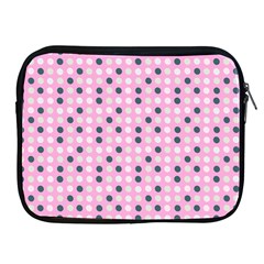 Teal White Eggs On Pink Apple Ipad 2/3/4 Zipper Cases by snowwhitegirl