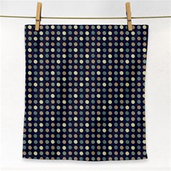 Beige Blue Cream Eggs On Grey Blue Face Towel by snowwhitegirl