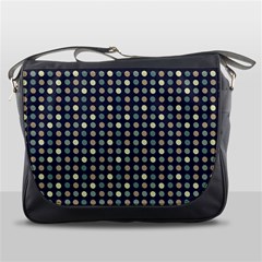 Beige Blue Cream Eggs On Grey Blue Messenger Bags by snowwhitegirl