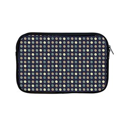 Beige Blue Cream Eggs On Grey Blue Apple Macbook Pro 13  Zipper Case