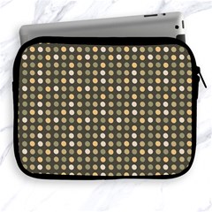 Grey Beige Eggs On Dark Grey Apple Ipad 2/3/4 Zipper Cases by snowwhitegirl