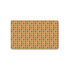 Grey Brown Eggs On Beige Magnet (name Card)