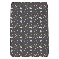 Cakes Yellow Pink Dot Sundaes Grey Flap Covers (s)  by snowwhitegirl