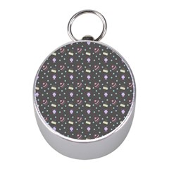 Cakes Yellow Pink Dot Sundaes Grey Mini Silver Compasses by snowwhitegirl