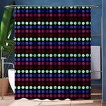 Multi Black Dots Shower Curtain 60  x 72  (Medium)  60 x72  Curtain