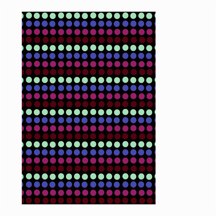 Multi Black Dots Small Garden Flag (Two Sides)