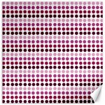 Pink Red Dots Canvas 16  x 16   15.2 x15.41  Canvas - 1