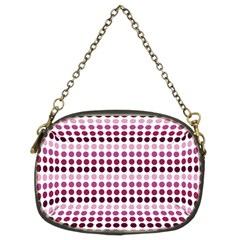 Pink Red Dots Chain Purses (two Sides)  by snowwhitegirl