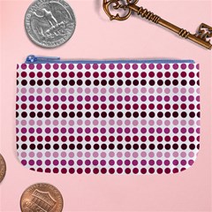 Pink Red Dots Large Coin Purse by snowwhitegirl