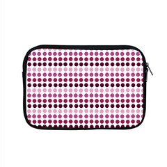 Pink Red Dots Apple Macbook Pro 15  Zipper Case by snowwhitegirl