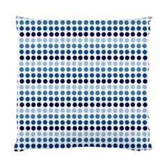 Blue Dots Standard Cushion Case (one Side)