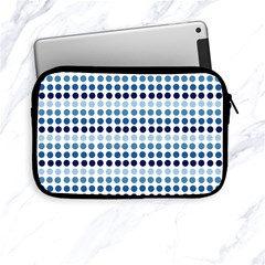 Blue Dots Apple Ipad Mini Zipper Cases by snowwhitegirl