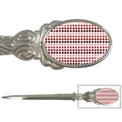 Reddish Dots Letter Openers by snowwhitegirl