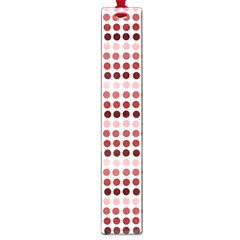 Reddish Dots Large Book Marks by snowwhitegirl