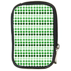 Greenish Dots Compact Camera Cases by snowwhitegirl