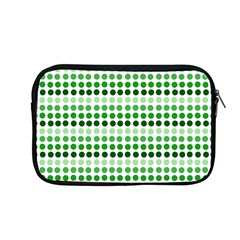 Greenish Dots Apple Macbook Pro 13  Zipper Case by snowwhitegirl