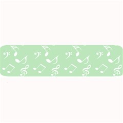 Mint Green White Music Large Bar Mats by snowwhitegirl