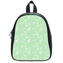 Mint Green White Music School Bag (small) by snowwhitegirl