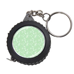 Mint Green White Music Measuring Tape by snowwhitegirl