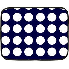 Big Dot Blue Fleece Blanket (mini) by snowwhitegirl