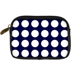 Big Dot Blue Digital Camera Cases by snowwhitegirl