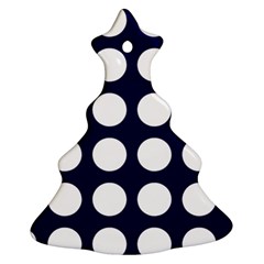 Big Dot Blue Ornament (christmas Tree)  by snowwhitegirl