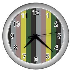 Sid Wall Clocks (silver) 