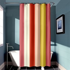 Candy Corn Shower Curtain 36  X 72  (stall)  by snowwhitegirl