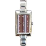 Old Princess Rectangle Italian Charm Watch Front