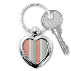 Seafoam Splash Key Chains (heart)  by snowwhitegirl