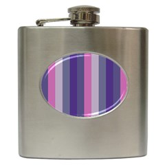 Concert Purples Hip Flask (6 Oz) by snowwhitegirl