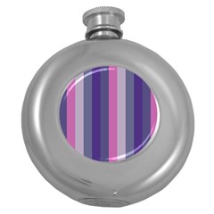 Concert Purples Round Hip Flask (5 Oz) by snowwhitegirl